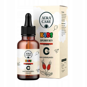 Aura Care Witamina C kids – wsparcie odporności dziecka każdego dnia – 50 ml