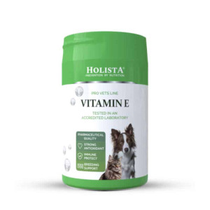 Witamina E dla psa i kota Holista Vitamin E - wsparcie odporności, skóry i zdrowia Twojego pupila - 200g