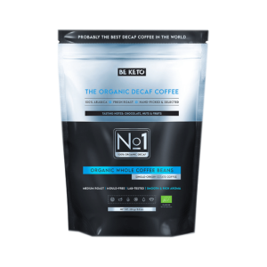 Kawa bezkofeinowa ziarnista BeKeto BIO - Naturalny smak kawy bez kofeiny 250 gram