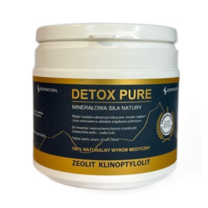 DETOX PURE Zeolit medyczny BodyNatural - Oczyszczanie jelit 200 g