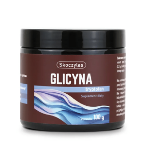Glicyna Skoczylas – Wysokiej jakości źródło L-glicyny i L-tryptofanu w proszku - 100 gram