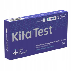 Domowy test na kiłę Sam Się Zbadaj Kiła Test - szybka i dyskretna diagnostyka w warunkach domowych