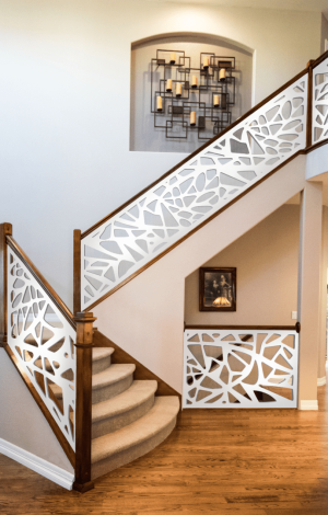 Balustrady na schody ażurowe wycinane na wymiar 1m x 1m wzór 90