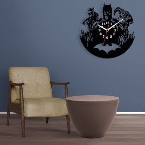 Zegar ścienny czarny loft – wzór BA10 40 cm