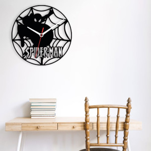 Zegar ścienny czarny loft – wzór BA12 40 cm