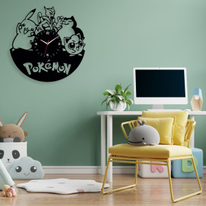 Zegar ścienny czarny loft – wzór BA21 40 cm