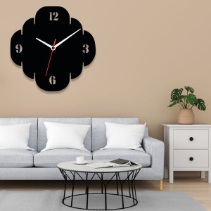 Zegar ścienny czarny loft – wzór DE45 40 cm
