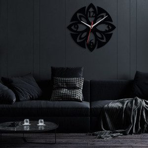 Zegar ścienny czarny loft – wzór DE73 40 cm