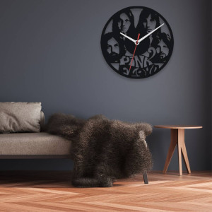 Zegar ścienny czarny loft – wzór MU10 40 cm