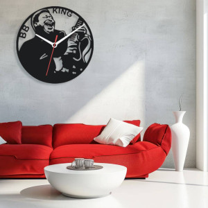 Zegar ścienny czarny loft – wzór MU15 40 cm
