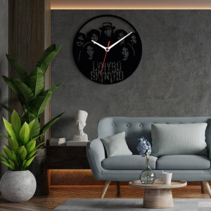 Zegar ścienny czarny loft – wzór MU16 40 cm