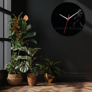 Zegar ścienny czarny loft – wzór MU17 40 cm