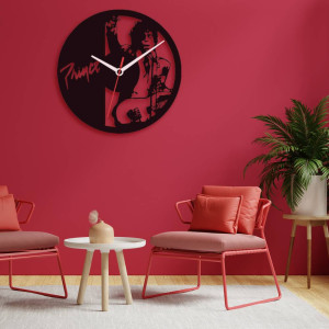 Zegar ścienny czarny loft – wzór MU19 40 cm