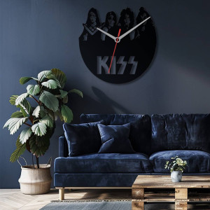 Zegar ścienny czarny loft – wzór MU20 40 cm