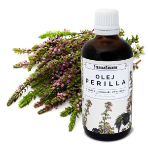 Olej Perilla - z nasion pachnotki zwyczajnej - 100 ml
