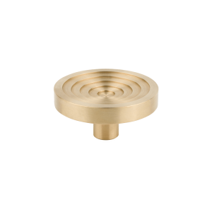 Mosiężna Gałka Meblowa Alim - Motyw Art Deco - Do Garderoby - PAP DECO