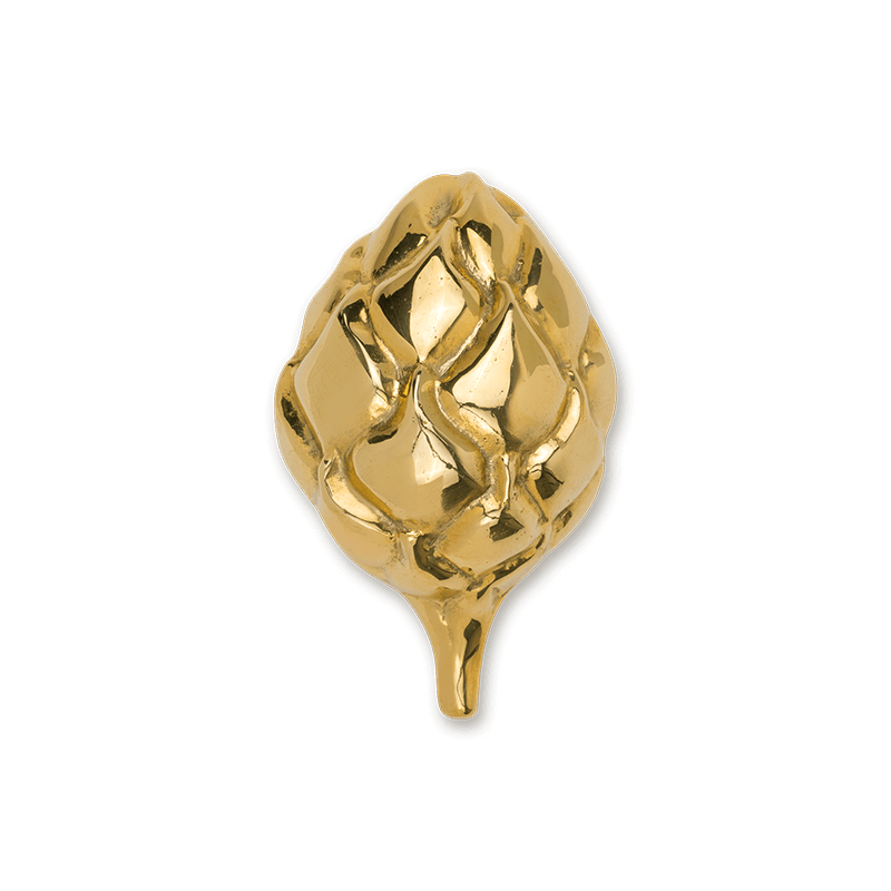 Mosiężna Gałka Meblowa Artichoke XL - Motyw Art Deco - Do Kuchni - PAP DECO