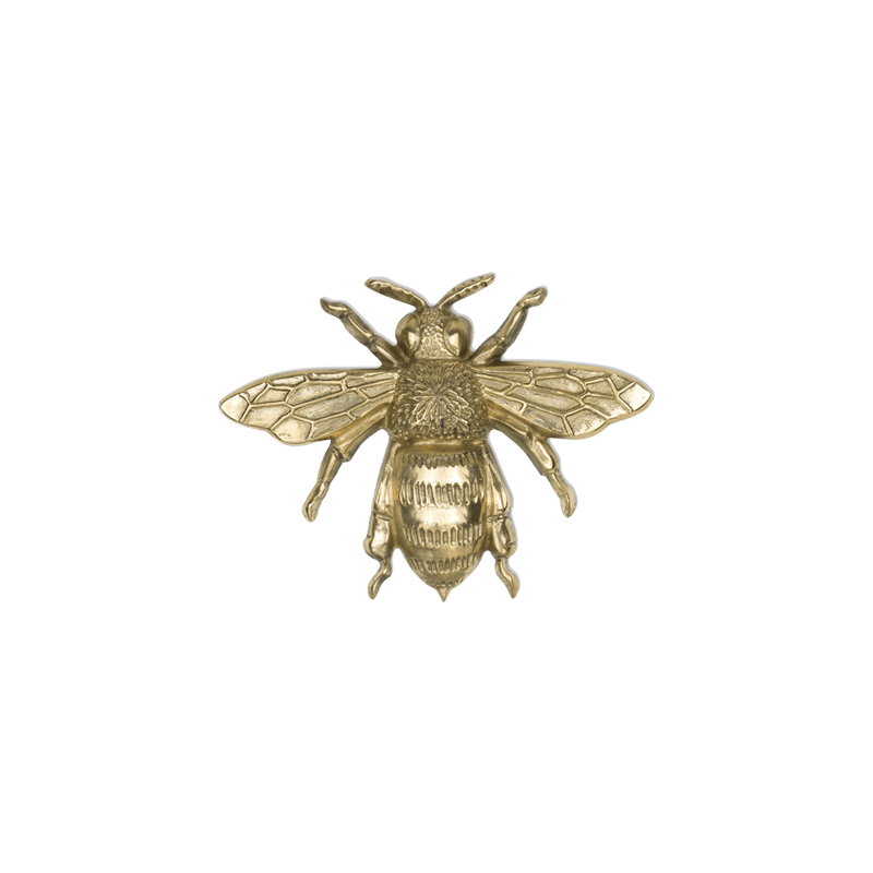 Mosiężna Gałka Meblowa Bee M - Motyw Boho - Do Salonu - PAP DECO