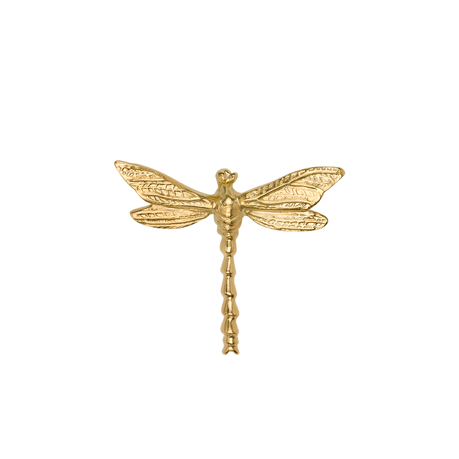 Mosiężna Gałka Meblowa Dragonfly S - Do Salonu - PAP DECO