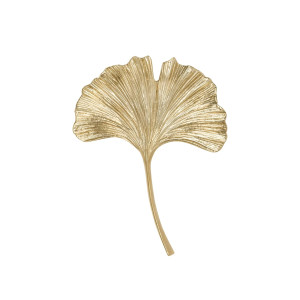 Mosiężny Uchwyt Meblowy Ginkgo M - Do Salonu - PAP DECO