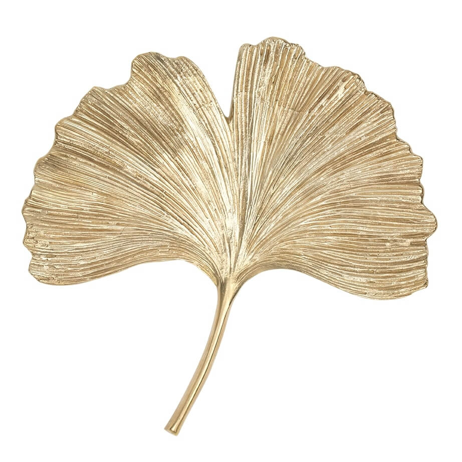 Mosiężny Uchwyt Meblowy Ginkgo XL - Do Salonu - PAP DECO