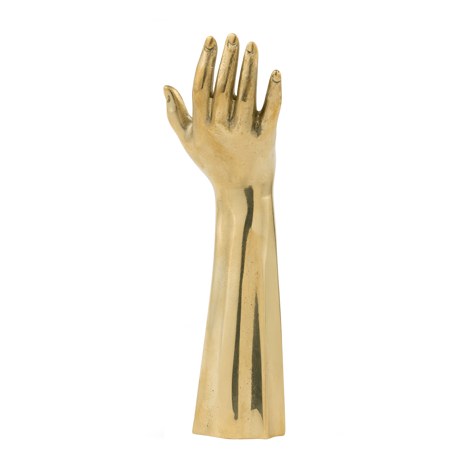 Artystyczny Mosiężny Uchwyt Meblowy Hand - Do Salonu - PAP DECO