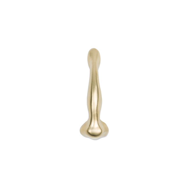 Artystyczny Mosiężny Uchwyt Meblowy Nose - Do Salonu - PAP DECO