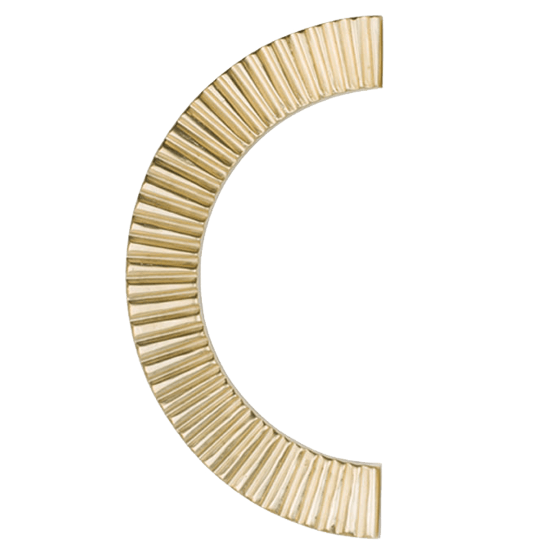 Mosiężny Uchwyt Meblowy Ring 0,5 XXL - PAP DECO