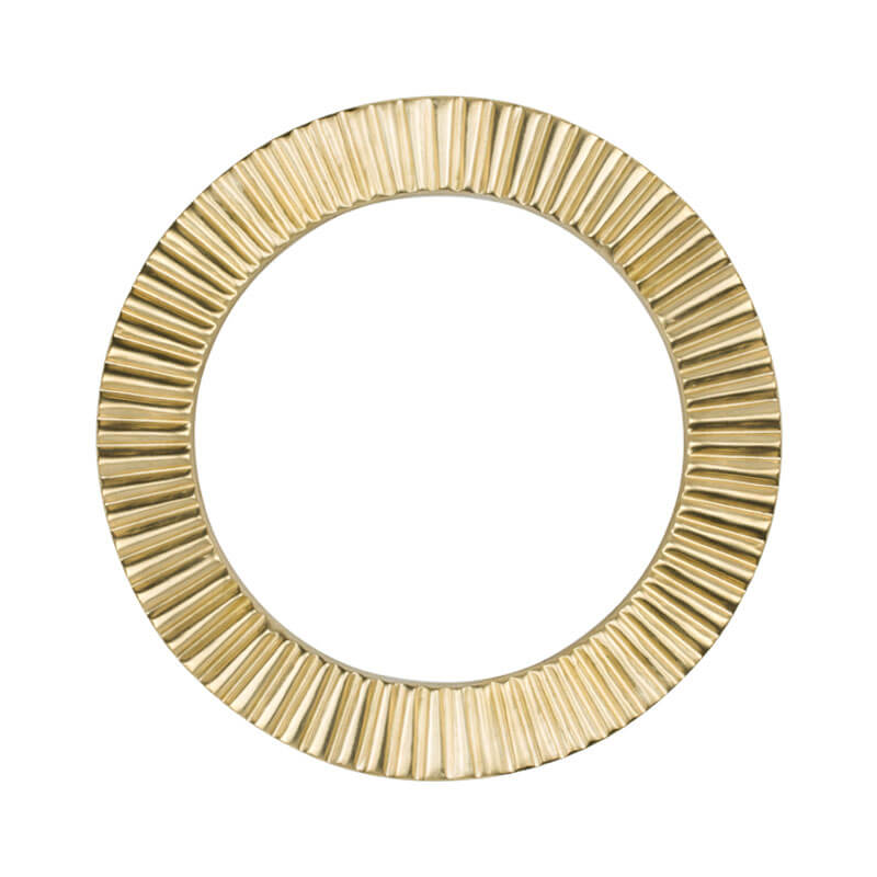 Mosiężny Uchwyt Meblowy Ring XL - Motyw Art Deco - PAP DECO