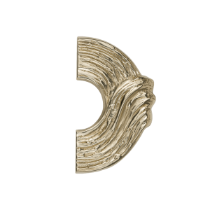 Mosiężny Uchwyt Meblowy Rondo Art 0,5 M - Motyw Art Deco - Do Salonu - PAP DECO