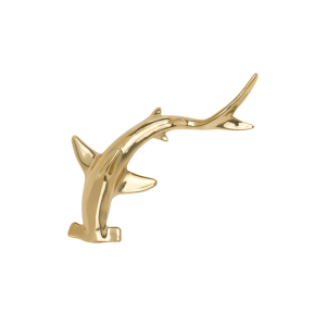 Mosiężny Uchwyt Meblowy Shark IV - Motyw Boho - PAP DECO
