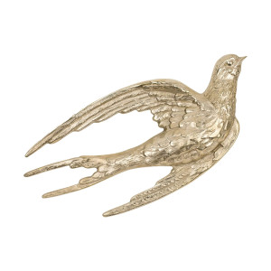 Mosiężna Dekoracja Ścienna Swallow 0.3 XL - Motyw Boho - Do Salonu - PAP DECO