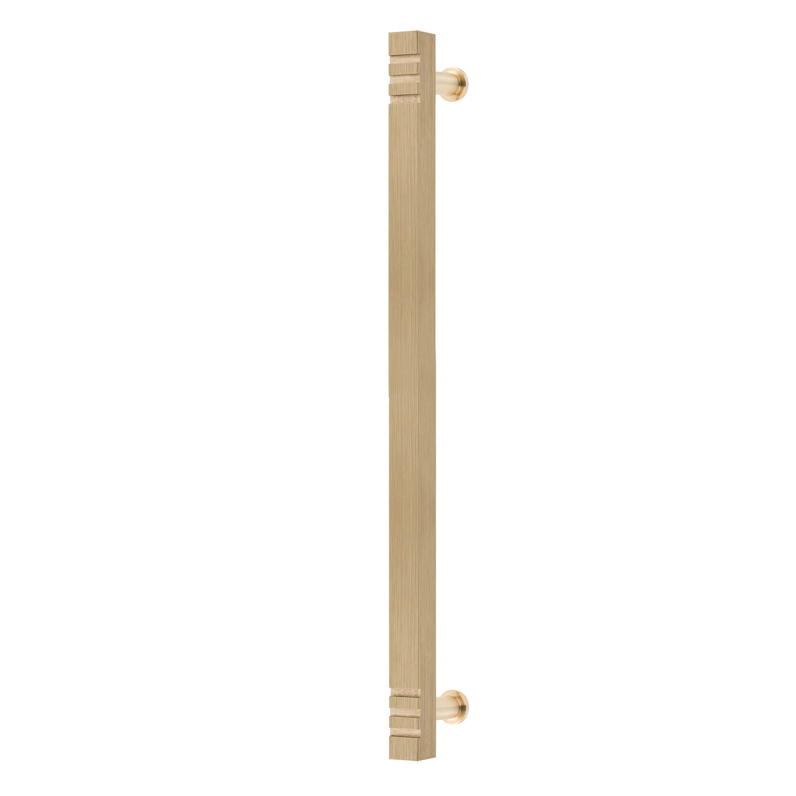 Nowoczesny Mosiężny Uchwyt Meblowy Threefold XL - Do Garderoby - PAP DECO