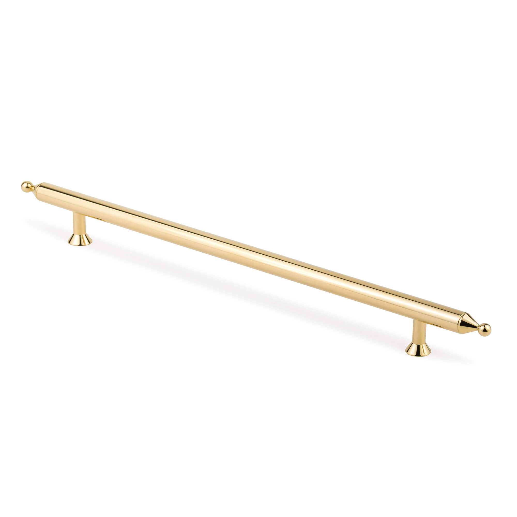 Nowoczesny Mosiężny Uchwyt Meblowy Circus Long XL - Do Kuchni - PAP DECO