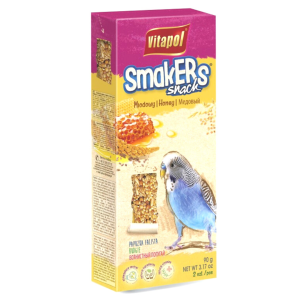 Vitapol - Smakers miodowy dla papużki falistej 2szt 90g