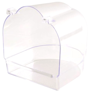 Basen akrylowy VENDI rozm S- mocowany do klatki dla małych papug bądź innych ptaków egzotycznych