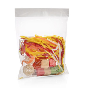 Zestaw do montażu i uzupełnienia zabawek III - części zamienne do robienia zabawek dla papug DIY lub zabawka do łapki