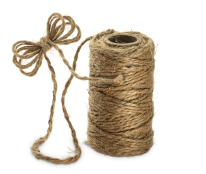 Naturalna linka jutowa 50m - części zamienne do zabawek dla papug DIY