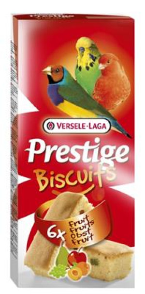 VERSELE-LAGA Prestige Biscuit Fruit - owocowe biszkopty dla ptaków 6 szt