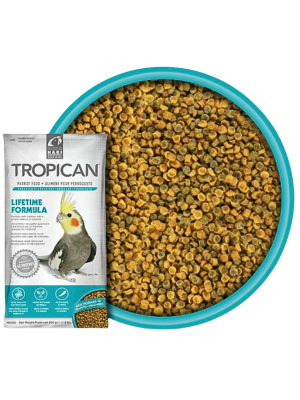 Hagen Hari Tropican Cockatiel Lifetime Granules - Zbilansowana karma dla Nimf i małych papug 1,8kg