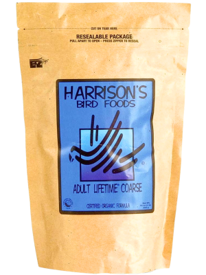 Harrison`s Adult Lifetime Coarse Organic Parrot Food - Granulat całoroczny dla średnich i dużych ptaków - 2,25kg