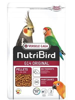 Versele Laga NutriBird G14 Original-maintenance 1kg - granulat dla nimf i innych średnich papug