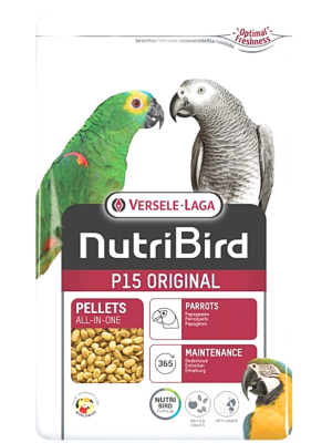 Versele Laga NutriBird P15 Original maintenance 1kg - granulat dla dużych papug