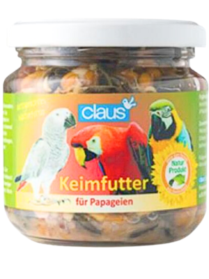 Claus Keimfutter - Naturalne Kiełki dla Dużych PaPug 210ml