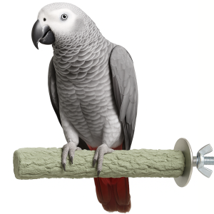 Żerdź dla papug typu amazonka, bądź żako do pielęgnacji pazurów L 25x5 cm