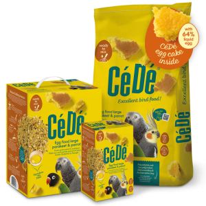 CéDé Egg Food Large Parakeet & Parrot 5 kg | Pokarm jajeczny dla średnich i dużych papug