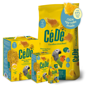CéDé EGG FOOD MOIST ALLROUND 1 kg Wilgotny pokarm jajeczny dla ptaków ozdobnych