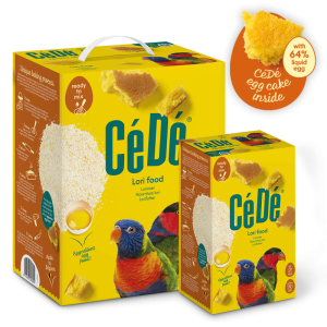 CéDé Lori Food 1 kg | Pełnoporcjowy pokarm dla lor, lorys i papug wiszących