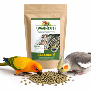Wagner's Pellets- Granulat zimnotłoczony Wagner's dla małych papug 750g
