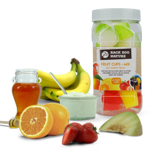 Galaretki dla papug Mix smaków 24 sztuki